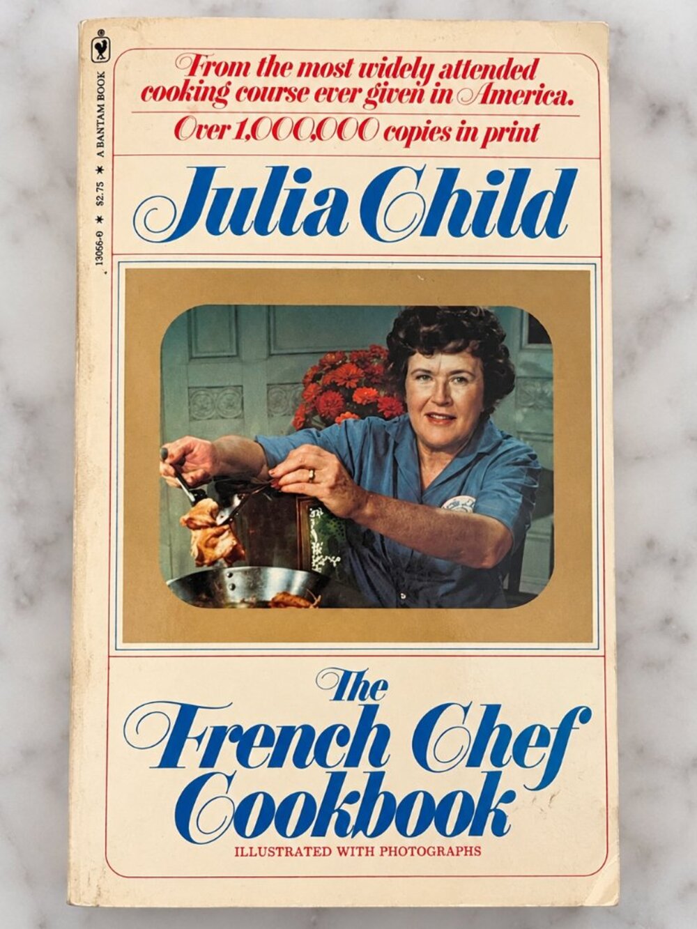 Vintage 1975 Julia Child The French Chef Cookbook Bantam Paperback